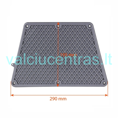 Variklio tvirtinimo lentelė 290x195mm